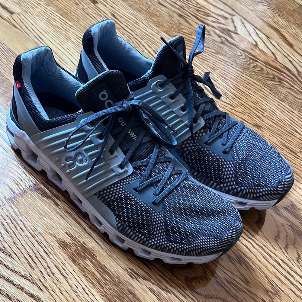On Running Blue Athletic Shoes